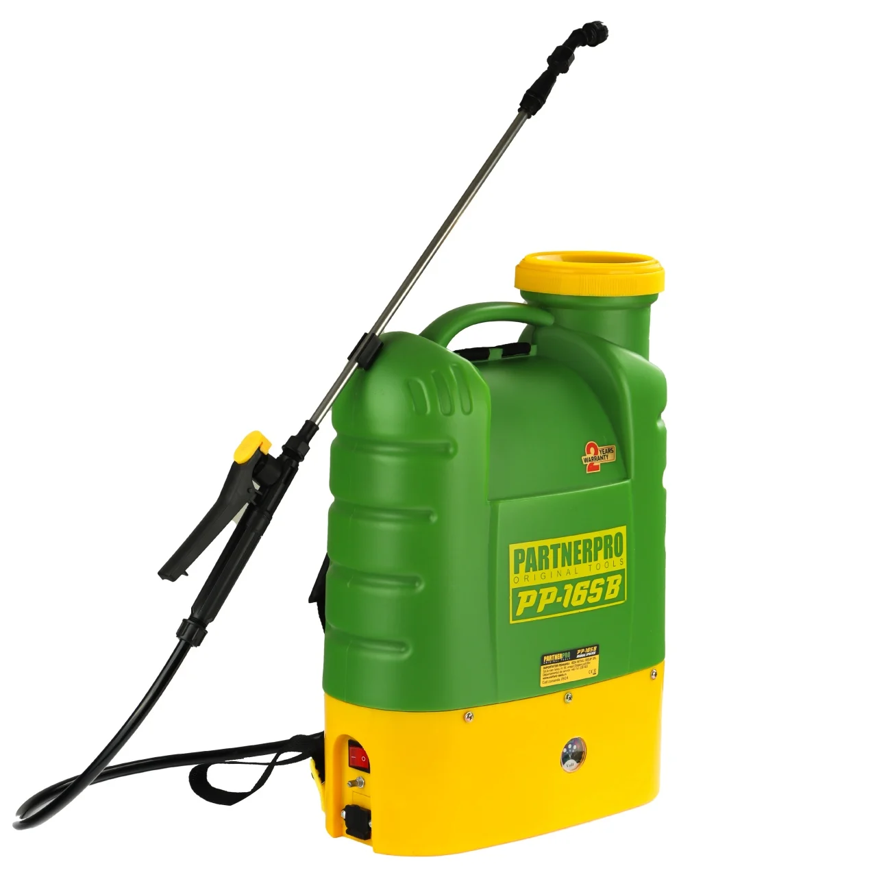 PartnerPro 16L акумулаторна пръскачка 12V 8Ah