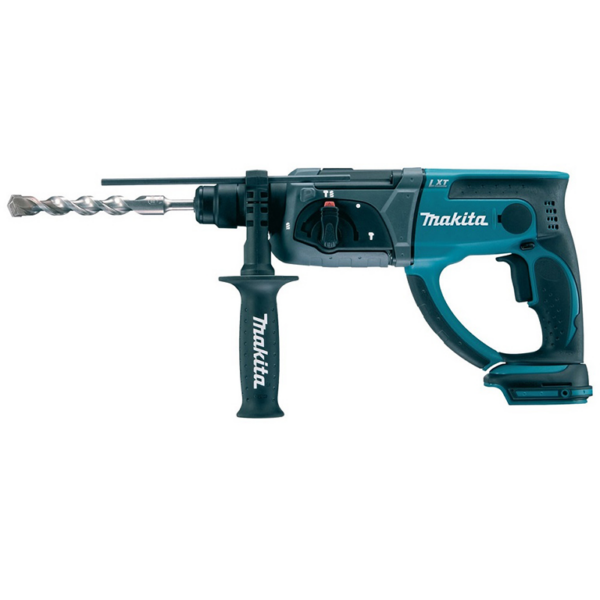 Перфоратор Makita акумулаторен без батерия и зарядно, SDS-plus, 18 V, 2 J, DHR202Z