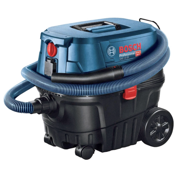 Прахосмукачка Bosch GAS 12-25 PL за сухо и мокро почистване 1350 W