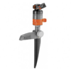 Разпръсквач за поливане Gardena кръгов секторен с шип за земята 450 м2, 1/2", 5/8", 3/4 ", Comfort Turbo Drive