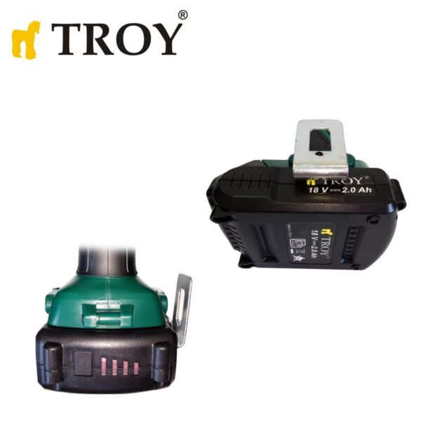 Акумулаторна батерия 2.0Ah, 18V Troy 13018-R