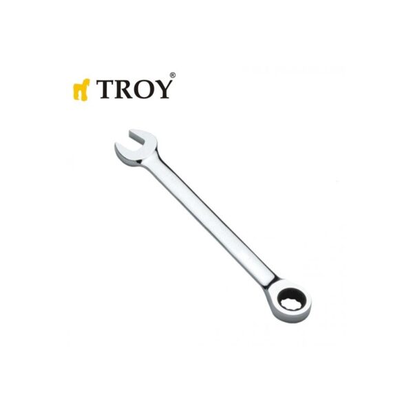 Ключ звездогаечен с тресчотка 10mm TROY 21710