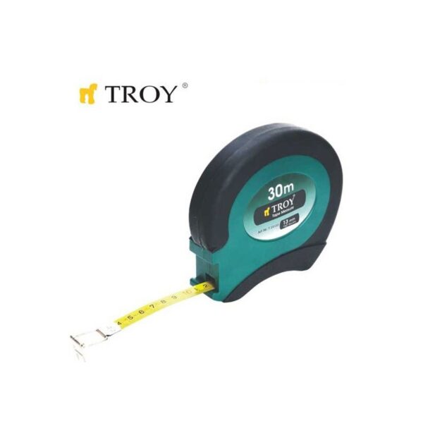 Ролетка с метална лента 50m x 13mm Troy 23135