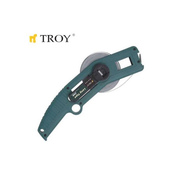 Ролетка с пластмасово тяло 30m, 13×0.18mm Troy 23143