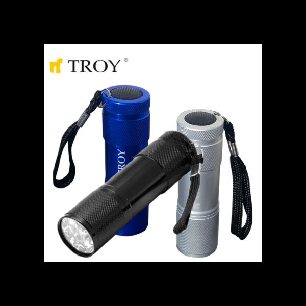 Комплект ръчни фенерчета с батерии 3 броя  Troy 28902