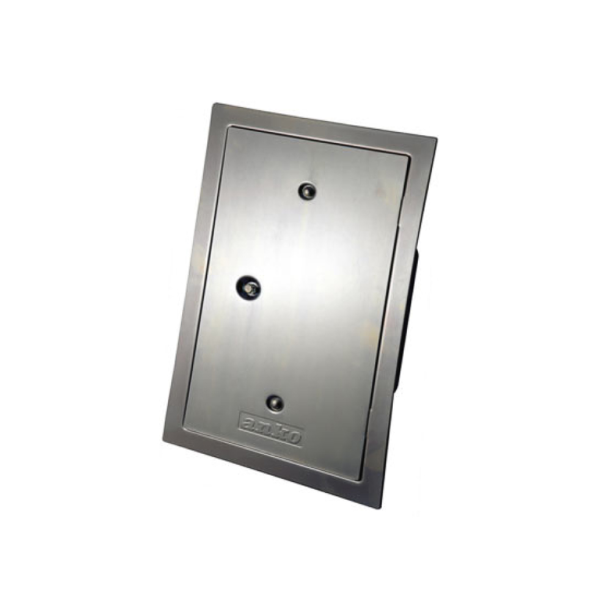 Врата за вентилационен отвор на камина 120×180 мм, сива, C.2.4 , Antic Kosta