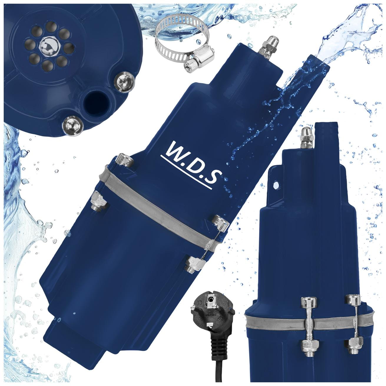 Помпа бибо KRAFT&DELE WDS2600, 230 V, 600 W, 1200 л/ч