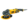 Полирмашина DeWALT електрическа с плавно регулиране ф 180 мм, 1250 W, 600-3500 об./мин, DWP849X