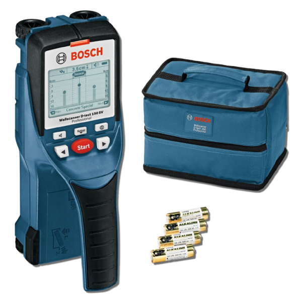 Детектор Bosch за метал, дърво, пластмаса и кабели 0-150 мм, D-tect 150 SV