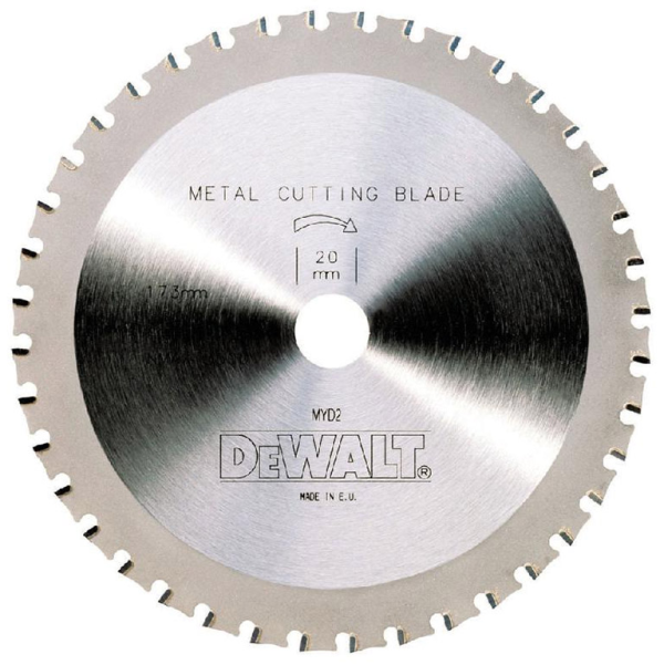 Диск циркулярен за рязане DeWALT на неметали с HM пластини 184 мм, 16 мм, 1.8 мм, 48 z, Extreme
