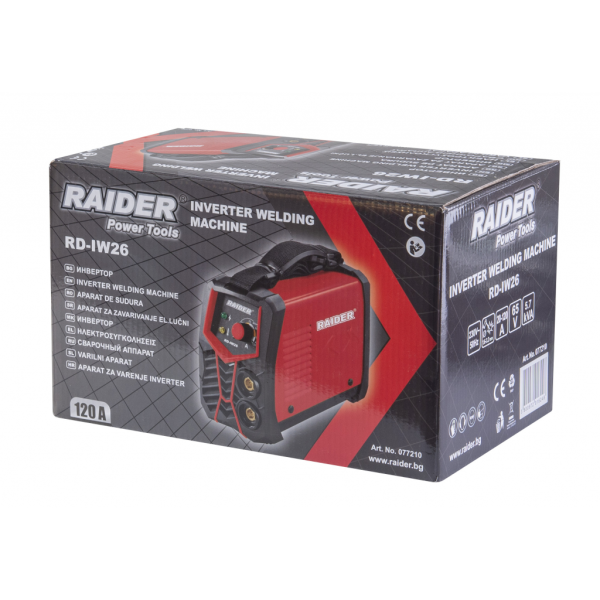 Инверторен Raider електрожен 120A RD-IW26