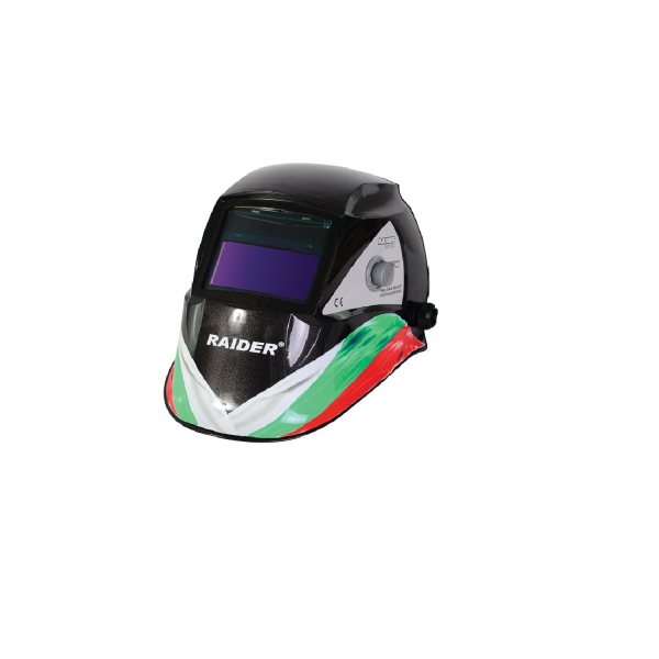 Дизайнерски фотосоларен шлем за заваряване Raider RD-WH03