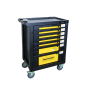 Количка за инструменти 7 чекемджета 220 части TOPMASTER