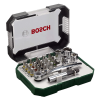 Накрайник комплект Bosch вложки с тресчотка и накрайници 26 бр., 3-6 мм х 1/4"
