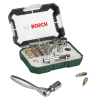 Накрайник комплект Bosch вложки с тресчотка и накрайници 26 бр., 3-6 мм х 1/4" - Image 3