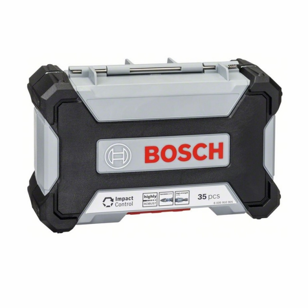 Комплект битове Bosch със свредла със свредла 1/4″, 35 бр., Impact Control Multi Construction