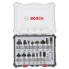 Фрезер за дърво профилен Bosch с карбидни пластини комплект 15 бр., ф 8 мм