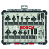 Фрезер за дърво профилен Bosch с карбидни пластини комплект 15 бр., ф 8 мм - Image 2