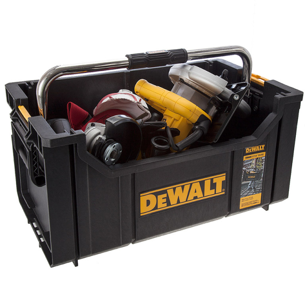 Куфар DeWALT пластмасов за инструменти 227х330х558 мм, 20 кг, черен, DWST1-75654