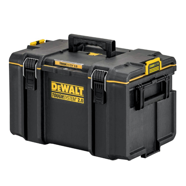 Куфар DeWALT пластмасов за инструменти 550х336х308 мм, 40 кг, черен, Toughsystem DS300