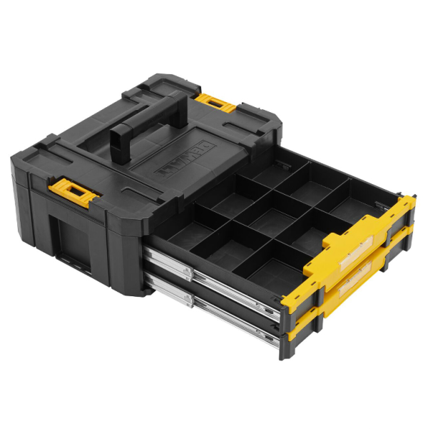 Куфар DeWALT пластмасов за инструменти 314х440х176 мм, черен, DWST1-70706
