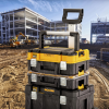 Куфар DeWALT за инструменти пластмасов на колела 635х512х512 мм, 50 кг, черен, TSTACK IP54 - Image 6