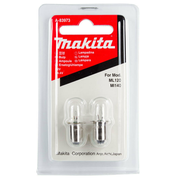 Лампа / крушка Makita за фенер ML120, ML124, ML140, ML141, DML145