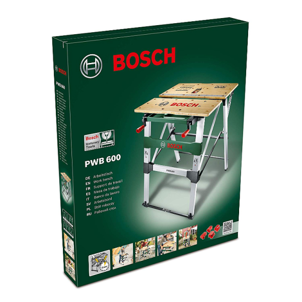 Маса Bosch многофункционална със стеги 680х680х834 мм, 200 кг, PWB 600