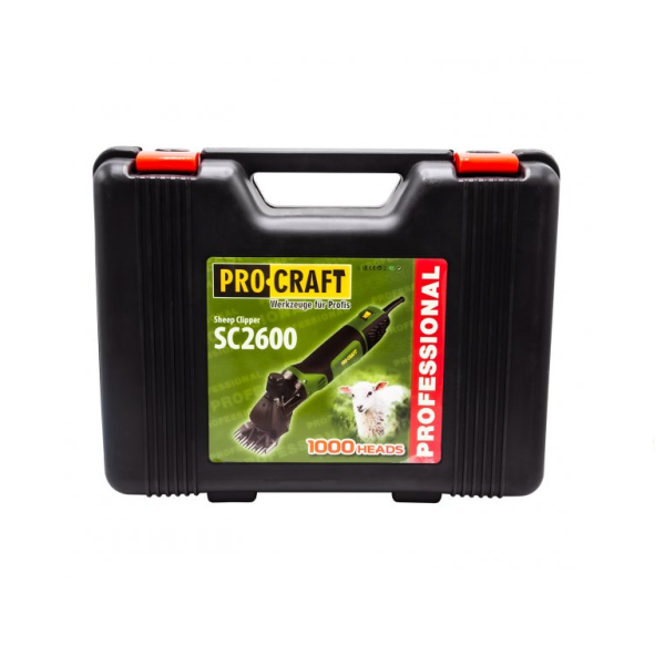 Машина за постригване на овце Procraft SC2600, 700W,2600 об./мин., 76 мм