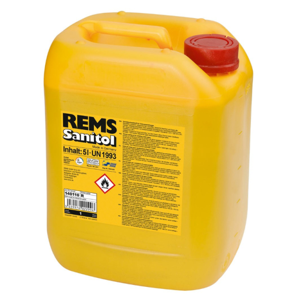 Масло REMS за резбонарезни машини синтетично 5 л, Sanitol