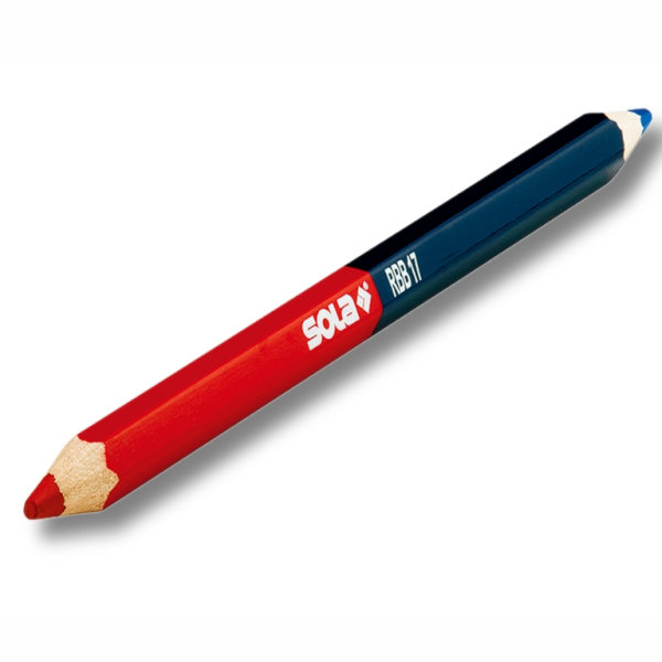Молив Sola универсален комбиниран 170 мм, червен и син, RBB 17