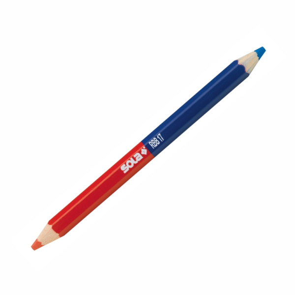 Молив Sola универсален комбиниран 170 мм, червен и син, RBB 17