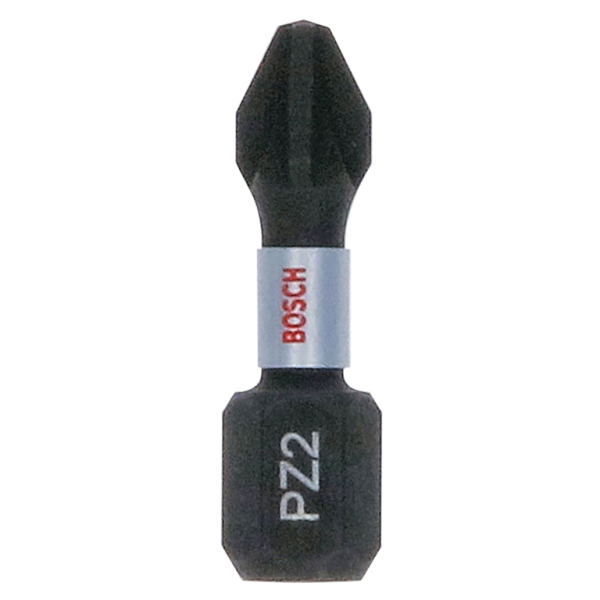 Накрайник бит PZ Bosch Pozidriv кръстат PZ 2, 1/4″, 25 мм, Impact Control