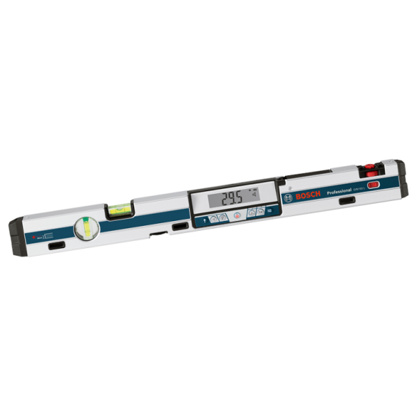 Нивелир алуминиев кутия Bosch дигитален лазерен с магнит и калибриране 600 мм, 30 м, 0.5 мм/м, GIM 60 L