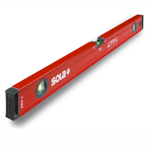 Нивелир алуминиев кутия Sola Box Level 1000 мм, 0.3 мм/м, RED 3 100