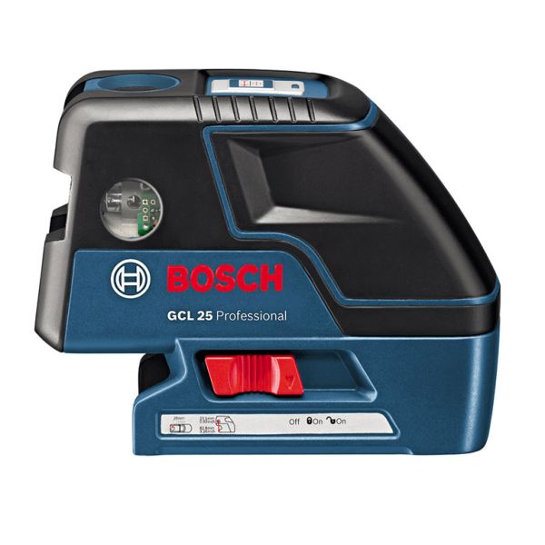 Нивелир лазерен комбиниран Bosch с 2 линии и 5 точки и тринога 155 мм, 30 м, 0.3 мм/м, GC