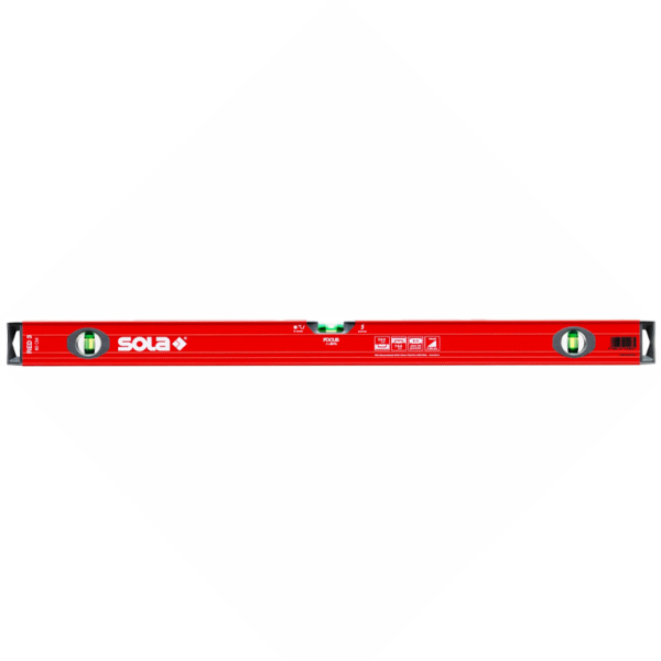 Нивелир алуминиев кутия Sola Box Level 600 мм, 0.3 мм/м, RED 3 60