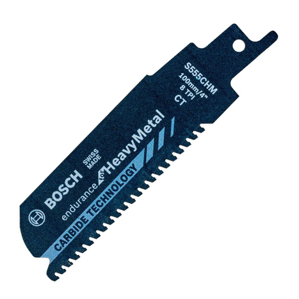 Нож Bosch за саблен трион за метал 100 мм, 3 TPI, S 555 CHM