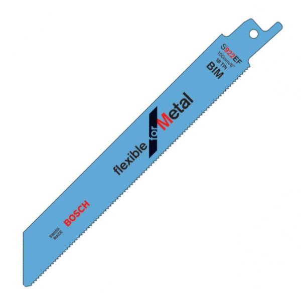 Нож Bosch за саблен трион за метал 152 мм, 18 TPI, 2 бр., S 922 EF Flexible for Metal