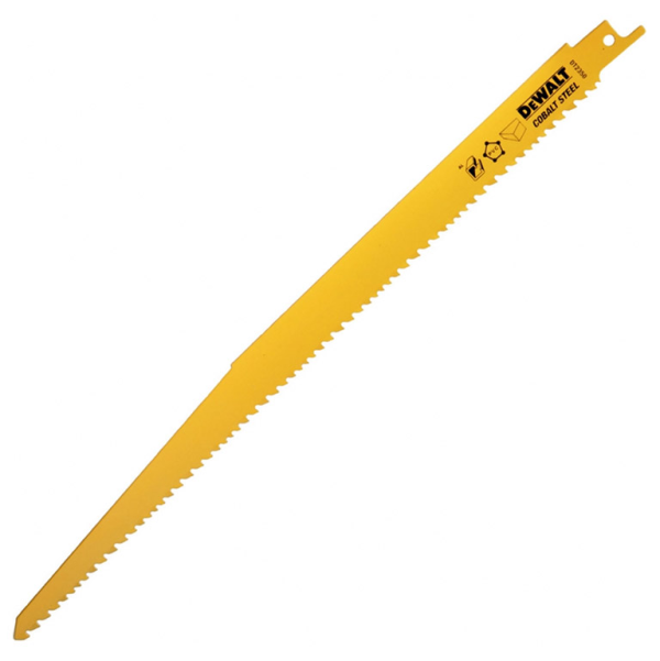Нож DeWALT за саблен трион за дърво и метал 305 мм, 3.6-5.1 TPI