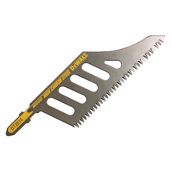 Нож за „зеге“ DeWALT с T-захват за дърво и пластмаса 74/112 мм, 11 TPI, праволинейно