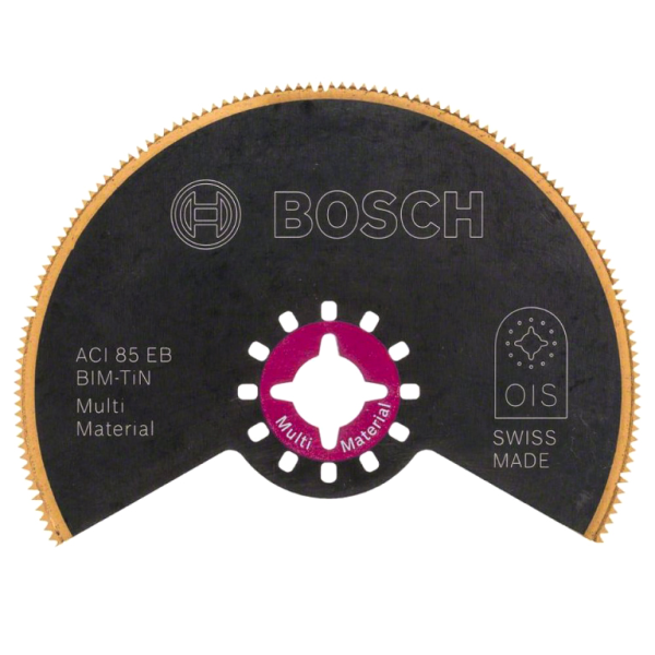 Нож Bosch за многофункционален осцилатор полукръгъл ф 85 мм, BiM, ACI 85 EB