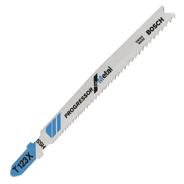 Нож за „зеге“ Bosch с T-захват за метал 75/100 мм, 21-10 TPI, праволинейно, T 123 X