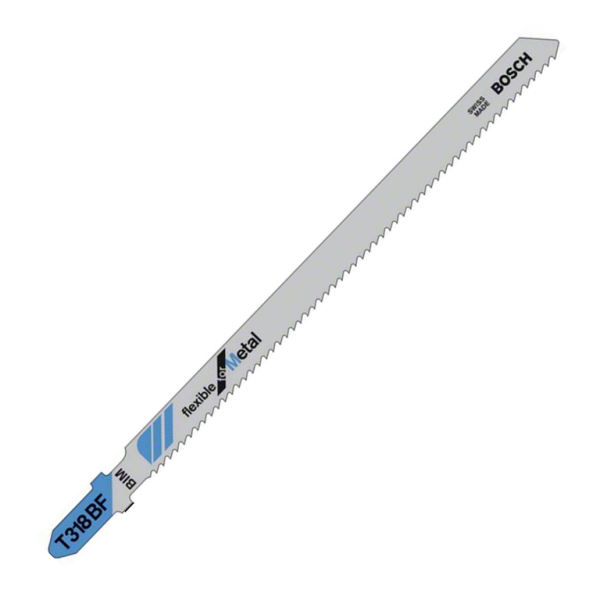 Нож за зеге Bosch с T-захват за метал, алуминий и стъклопласт 96/132 мм, 16 TPI, праволинейно, T 318 BF