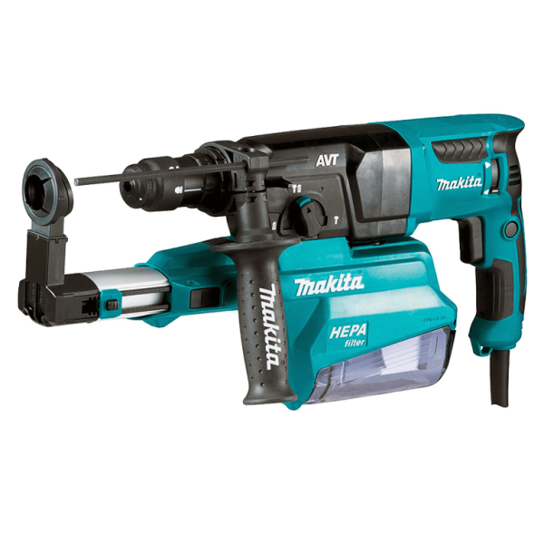 Перфоратор Makita електрически SDS-plus, 800 W, 2.4 J, HR2651T