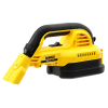 Прахосмукачка DeWALT акумулаторна за сухо и мокро почистване без батерия и зарядно, 18 V, 954 л/мин, 32 мм, DCV517N