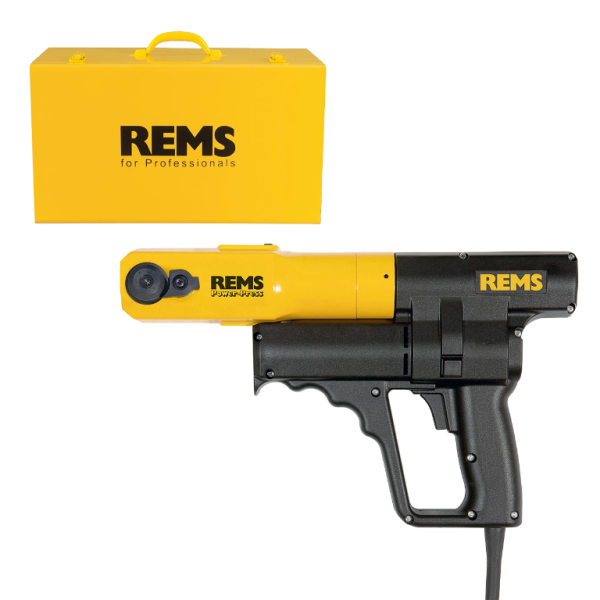 Преса REMS за кримпване на пресфитинги радиална 450 W, Power-Press Basic-Pack
