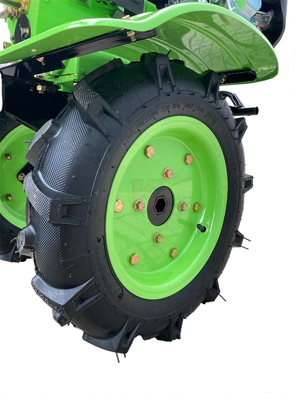 Мотоблок ТУНДЖА 8500К PROFI, 7 hp, гуми 4х10, фар и инвентар