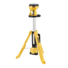 LED прожектор DeWALT акумулаторен със статив без батерия и зарядно, 18 V, 1.5-5 Ah, 3500 K, жълт, DCL079 - Image 2