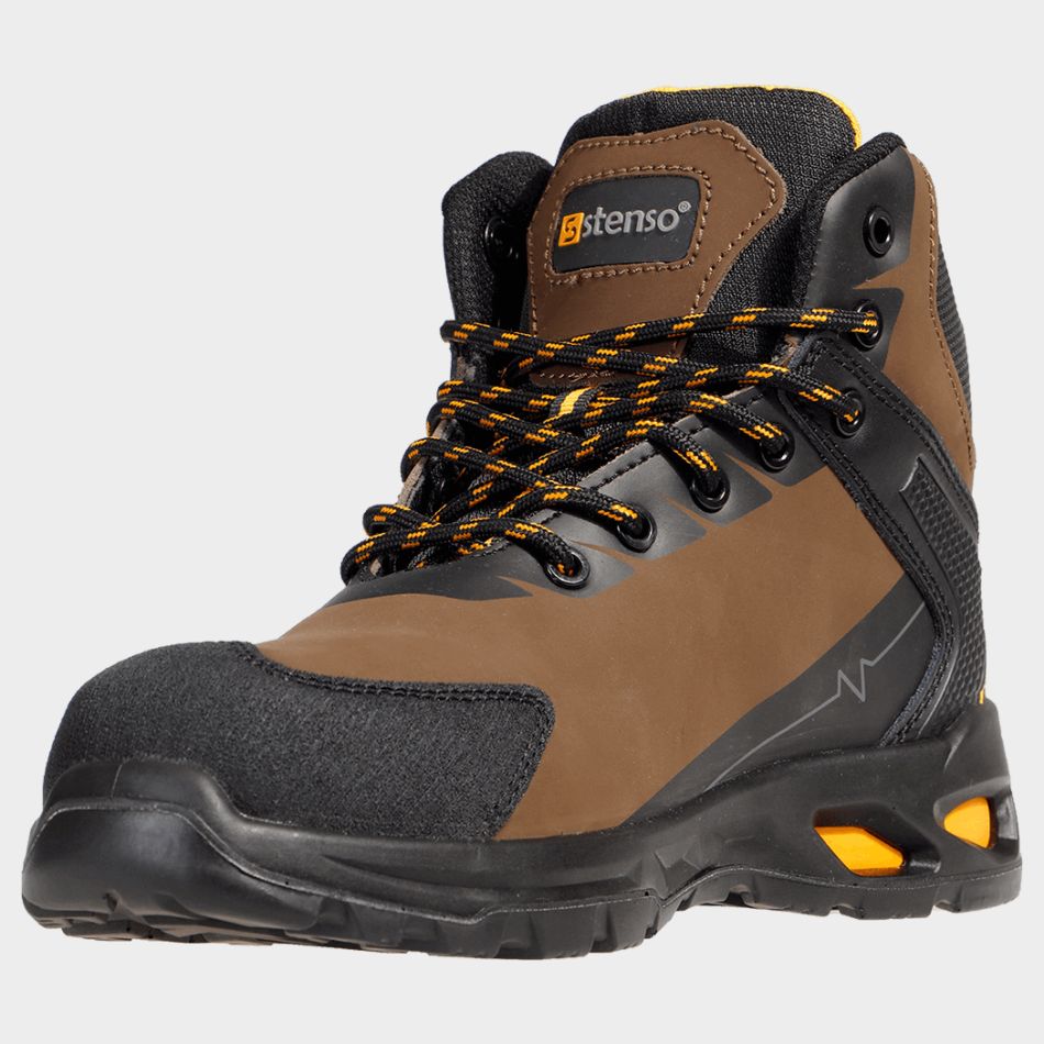 Работни обувки RULER MID O2 SR BROWN/BLACK